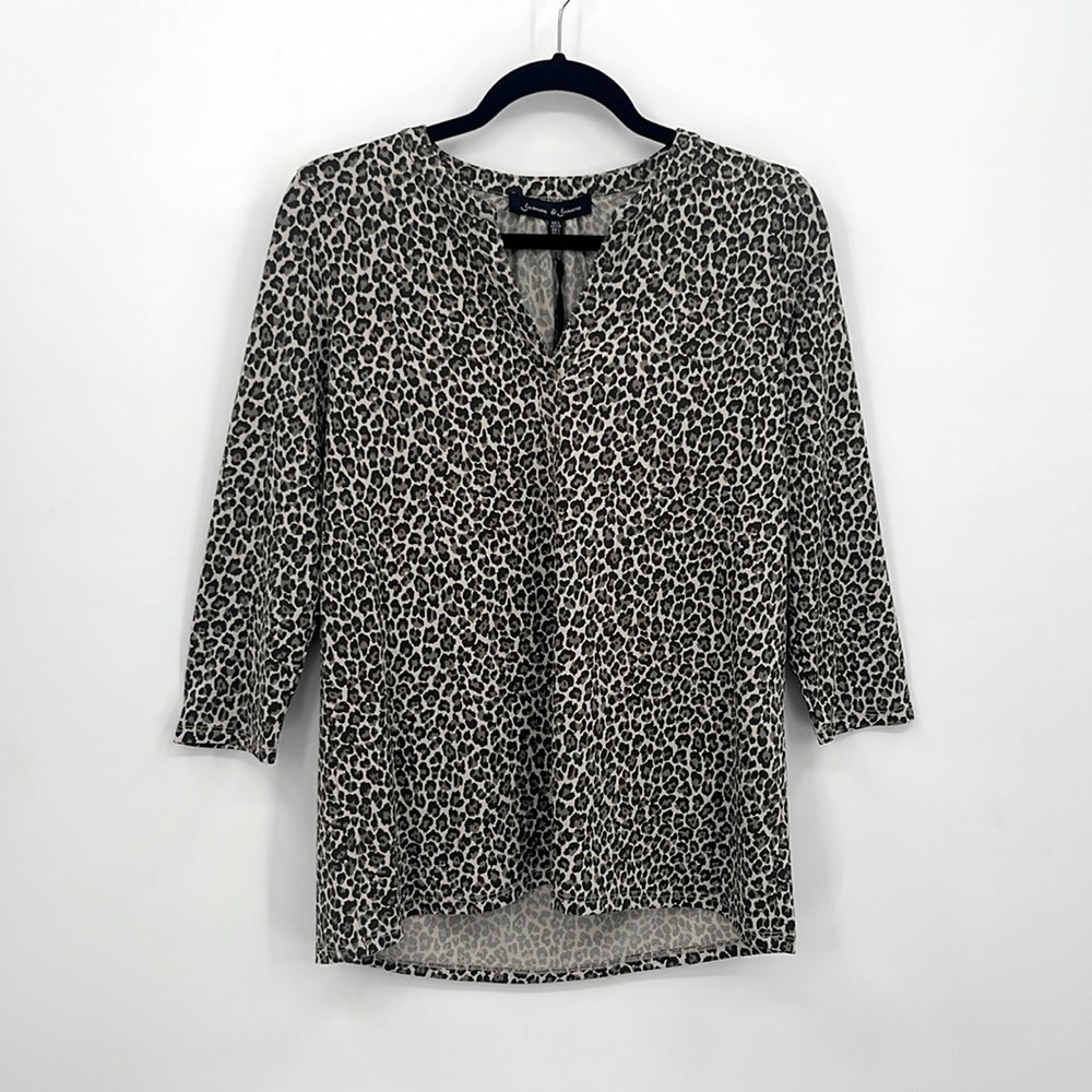 Jasmine & Juliana Animal Print Top